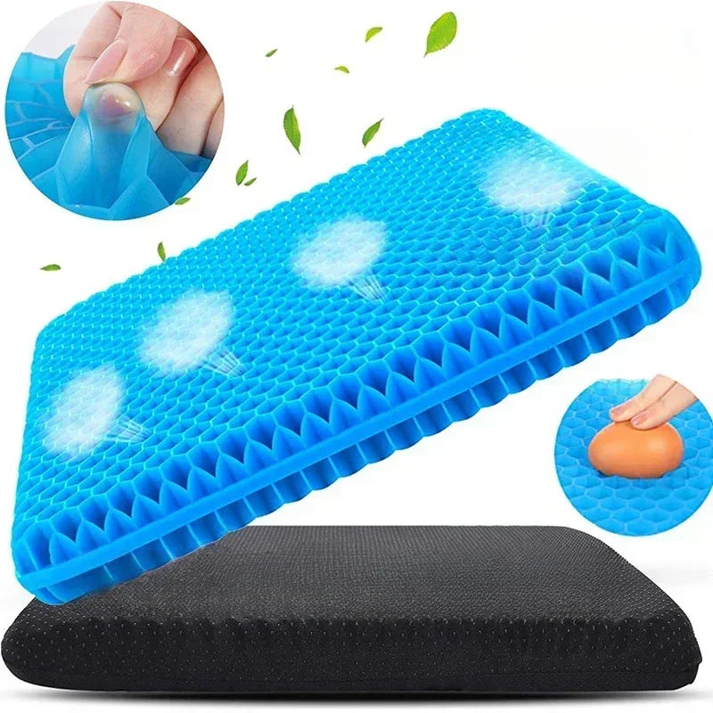 HexComfort Pro Gel Seat Cushion